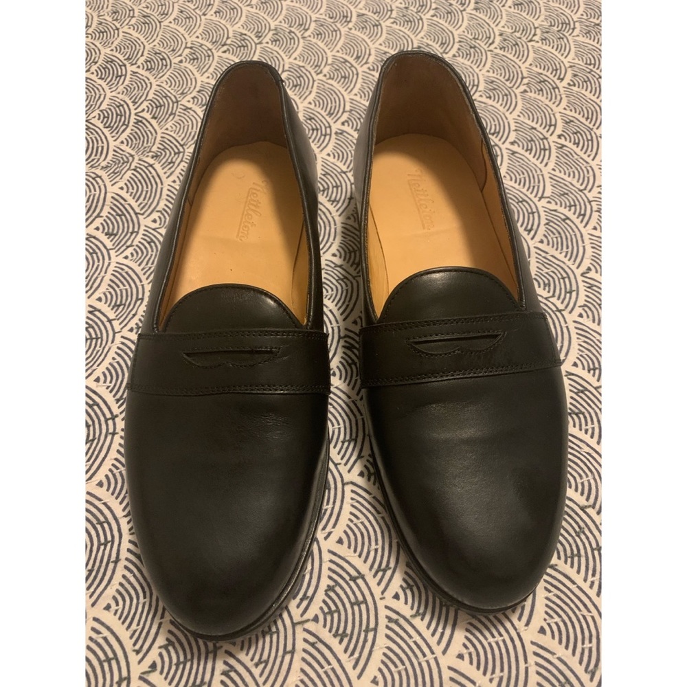 Men Nettleton Black Leather Shoes